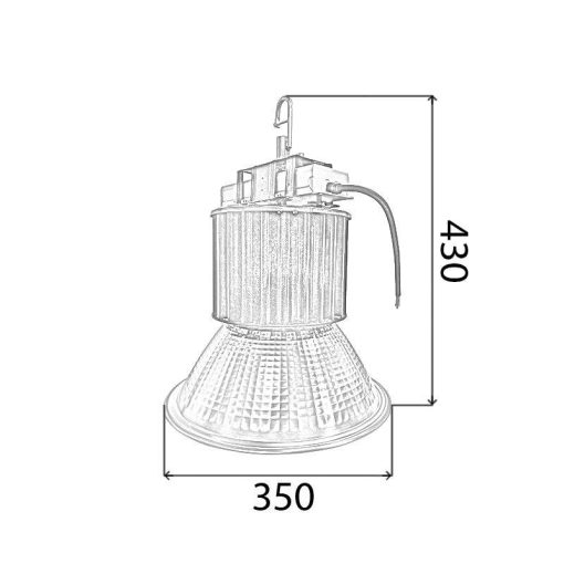 Đèn nhà thi đấu chuyên nghiệp 200W